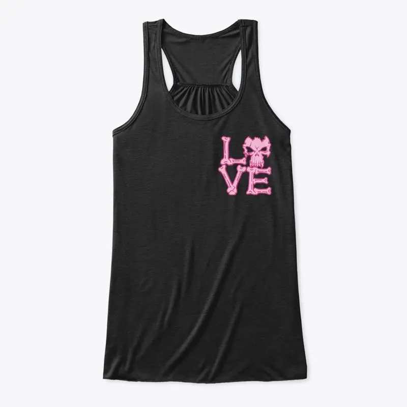 Skull and Bones "Love" T-Shirt